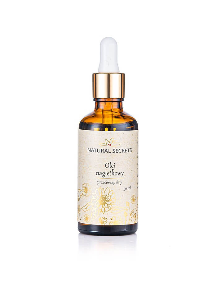 Natural Secrets - Olej Nagietkowy - 50ml - Polskie Kosmetyki w UK - The Straight From Nature