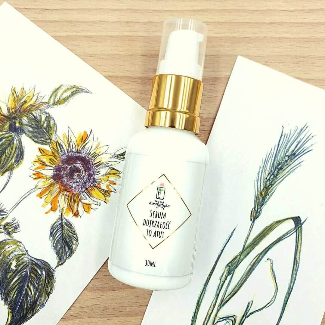 Nowa Kosmetyka - Serum do Twarzy ,,Dojrzałość to Atut” - 30ml - The Straight From Nature