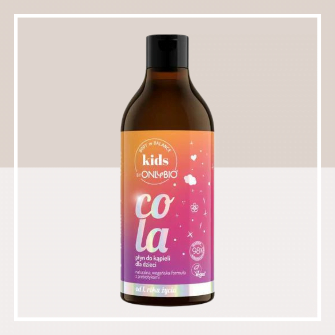 OnlyBio - Body in Balance Kids - Płyn do Kąpieli dla Dzieci - Cola - 500ml