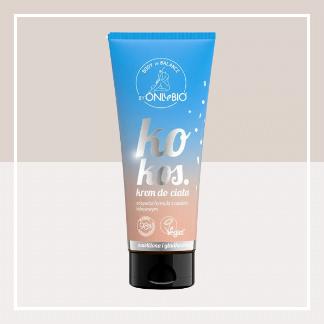 OnlyBio - Body in Balance - Krem do Ciała Kokosowy - 200ml