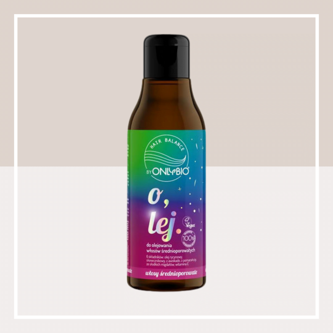 OnlyBio - Hair Balance - Olej do Olejowania Włosów Średnioporowatych - 150ml