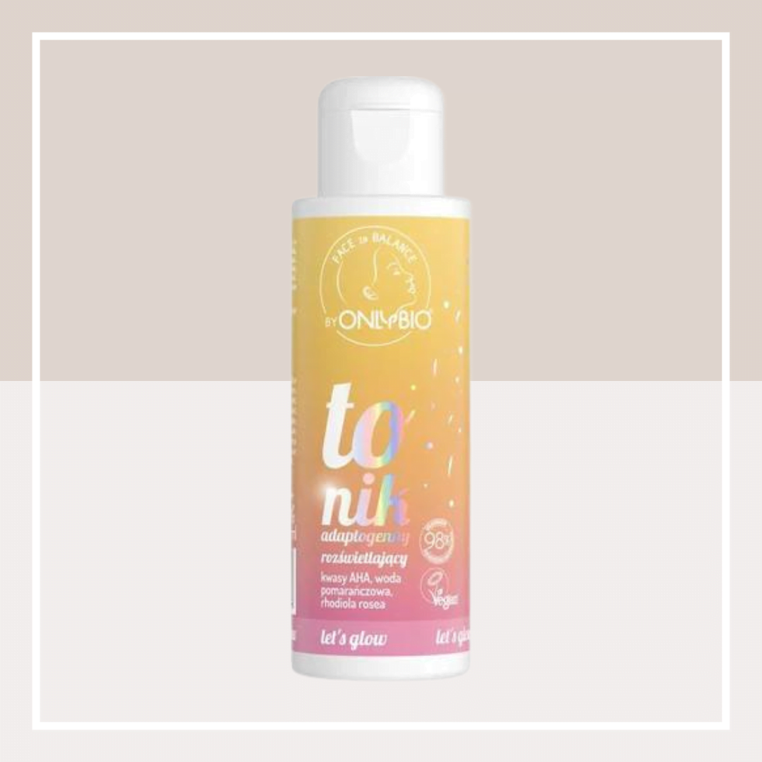 OnlyBio Hair Balance -Tonik do Twarzy Adaptogenny Rozświetlający - 100ml