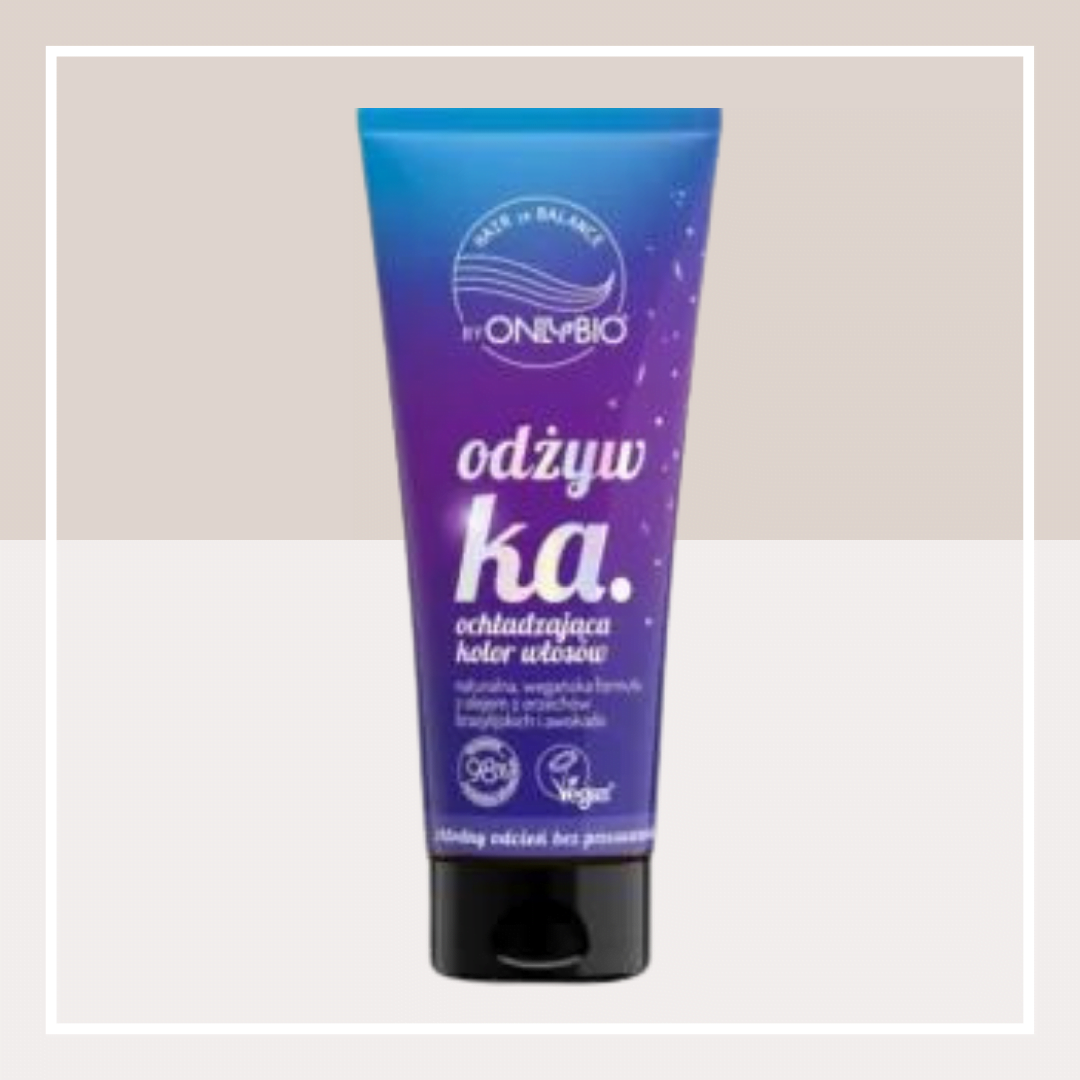 OnlyBio - Hair in Balance - Odżywka Ochładzająca Kolor Włosów - 200ml (1)