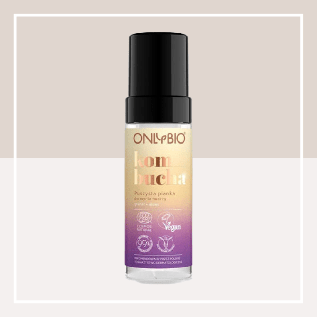 OnlyBio - Kombucha Puszysta Pianka do Mycia Twarzy - 150ml