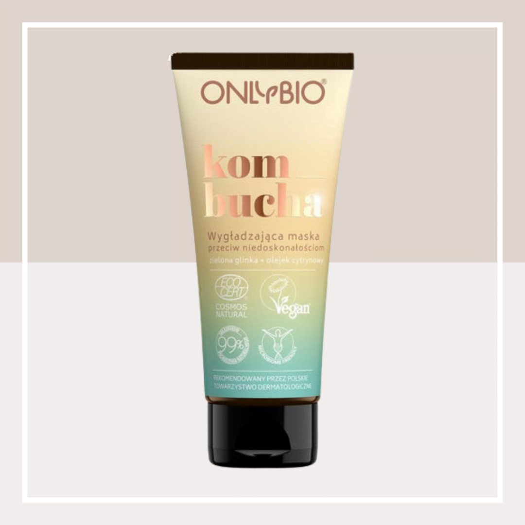 OnlyBio - Kombucha - Wygładzająca Maska do Twarzy Przeciw Niedoskonałościom - 50ml