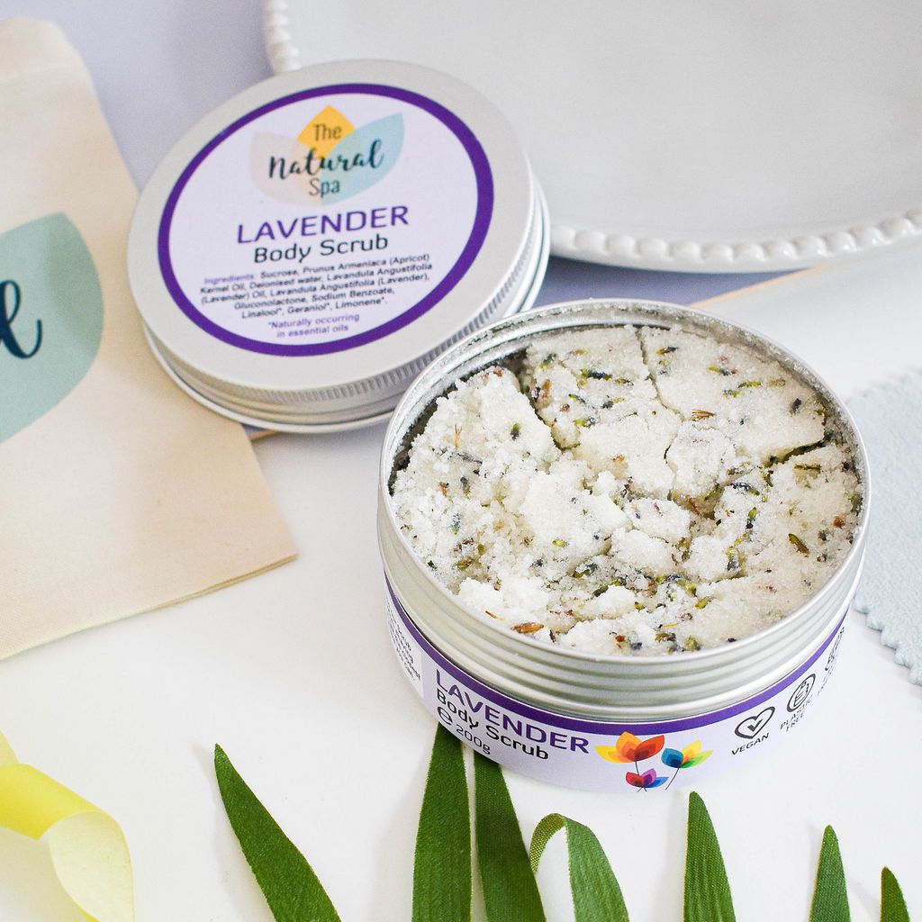 The Natural Spa Cosmetics - Lavender Body Scrub - 200g