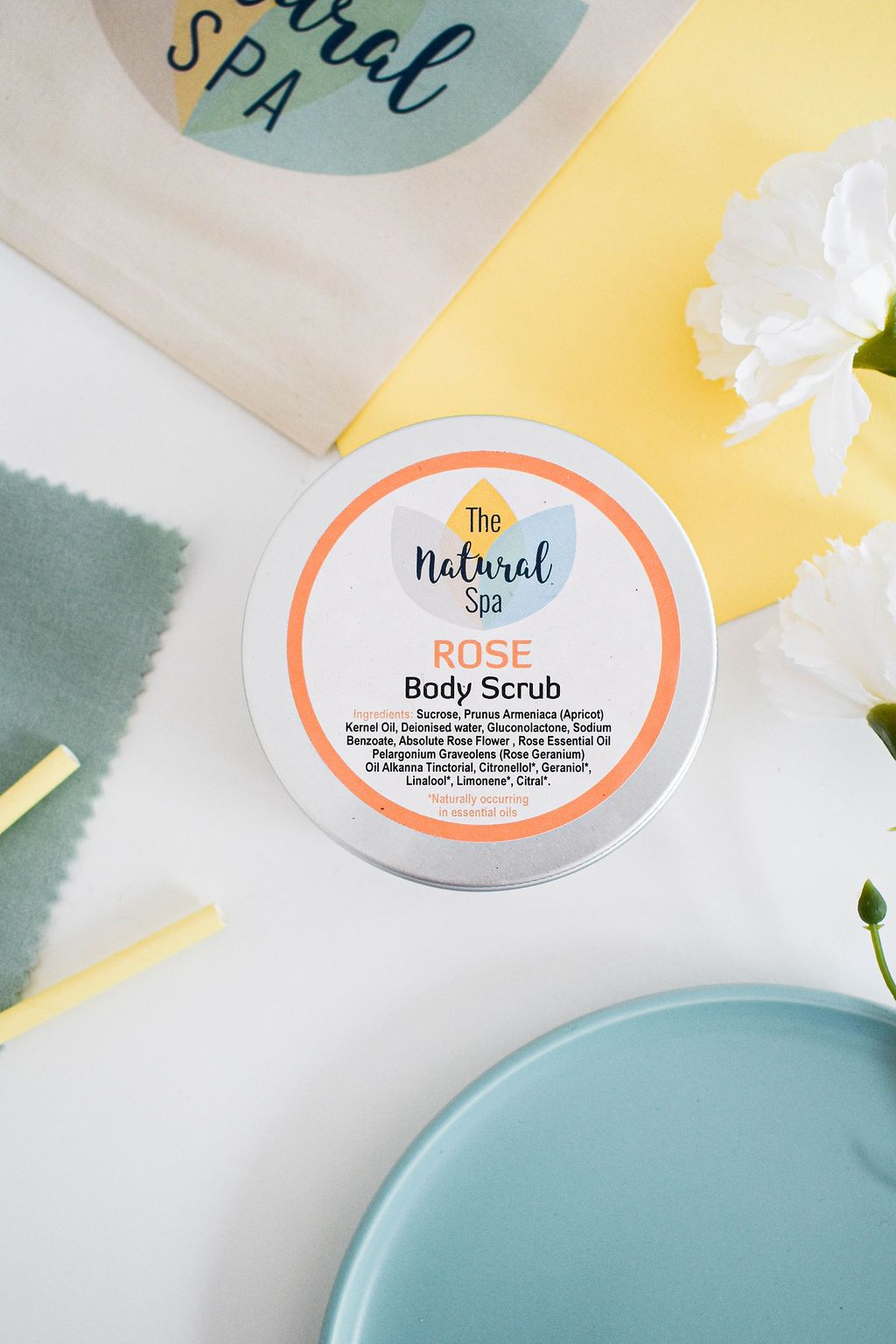 The Natural Spa Cosmetics - Rose Sugar Body Scrub