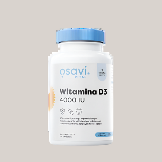 Osavi - Vitamin D3 4000IU - 60 Kapsułek