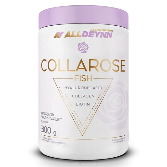 AllDeynn Collarose Fish Hydrolizat Kolagenu Rybiego o Smaku Dzikiej Maliny i Truskawki - The Straight From Nature