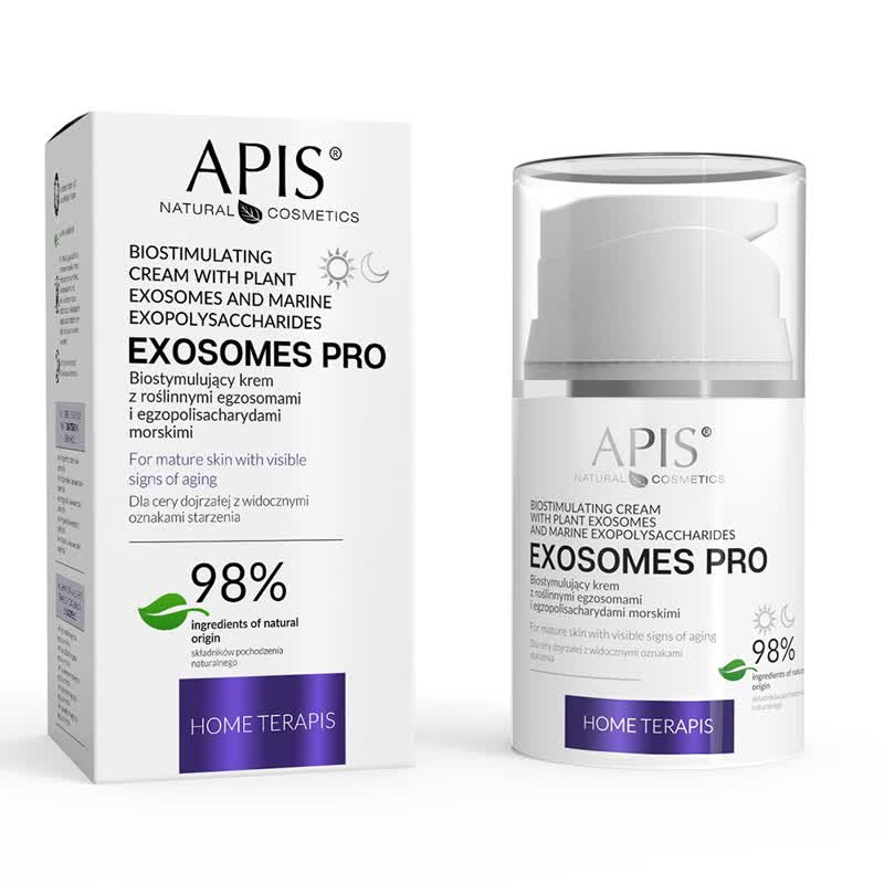 Apis Exosomes Pro Home Terapis Biostymulujący Krem z Roślinnymi Egzosomami - The Straight From Nature