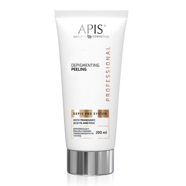 Apis Professional DepiQ Pro System Peeling Depigmentujący z 1% Kwasem Traneksamowym i 1% Ficyną - The Straight From Nature