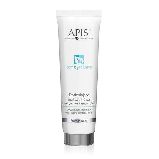 Apis Professional Oxy O2 Therapies - Dotleniająca Maska Żelowa 3w1 z Aktywnym Tlenem - The Straight From Nature