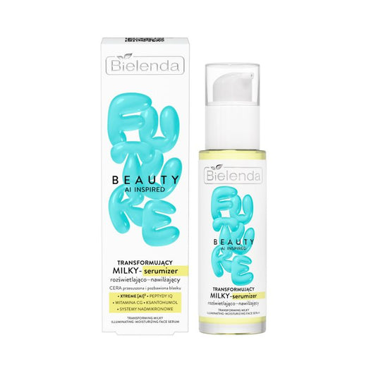 Bielenda Future Beauty Transformujacy Rozświetlająco - Nawilżający Milky - Serumizer - 30ml