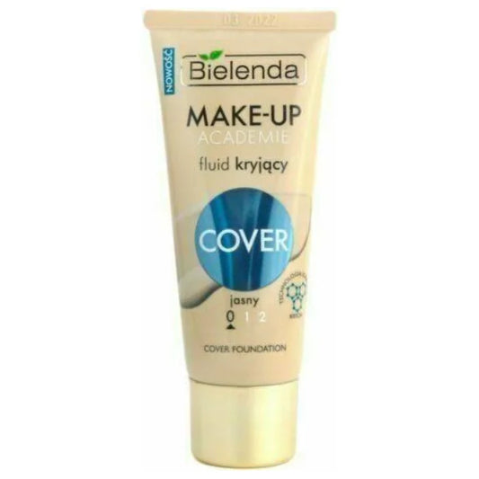 Bielenda Make-Up Academie Perfect Cover - Fluid Fluid Kryjący 00 Light - 30g