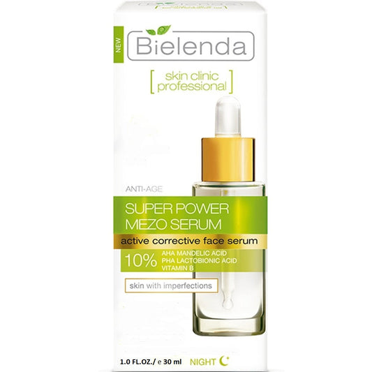 Bielenda Skin Clinic Professional - Serum Korygujące do Twarzy na Noc - 30 ml