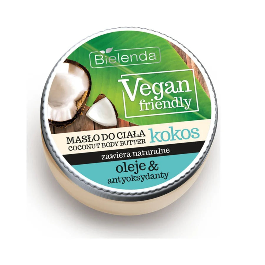 Bielenda Vegan Friendly - Masło do Ciała o Zapachu Kokosa - 250ml