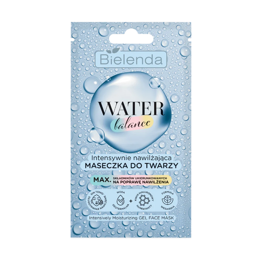 Bielenda Water Balance - Intensywnie Nawilżająca Maseczka do Twarzy - 7g