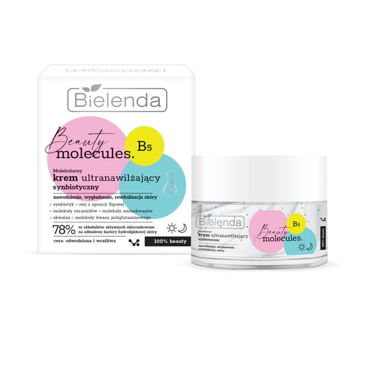 Bielenda Beauty Molecules Molekularny Synbiotyczny Krem Ultranawilżający 