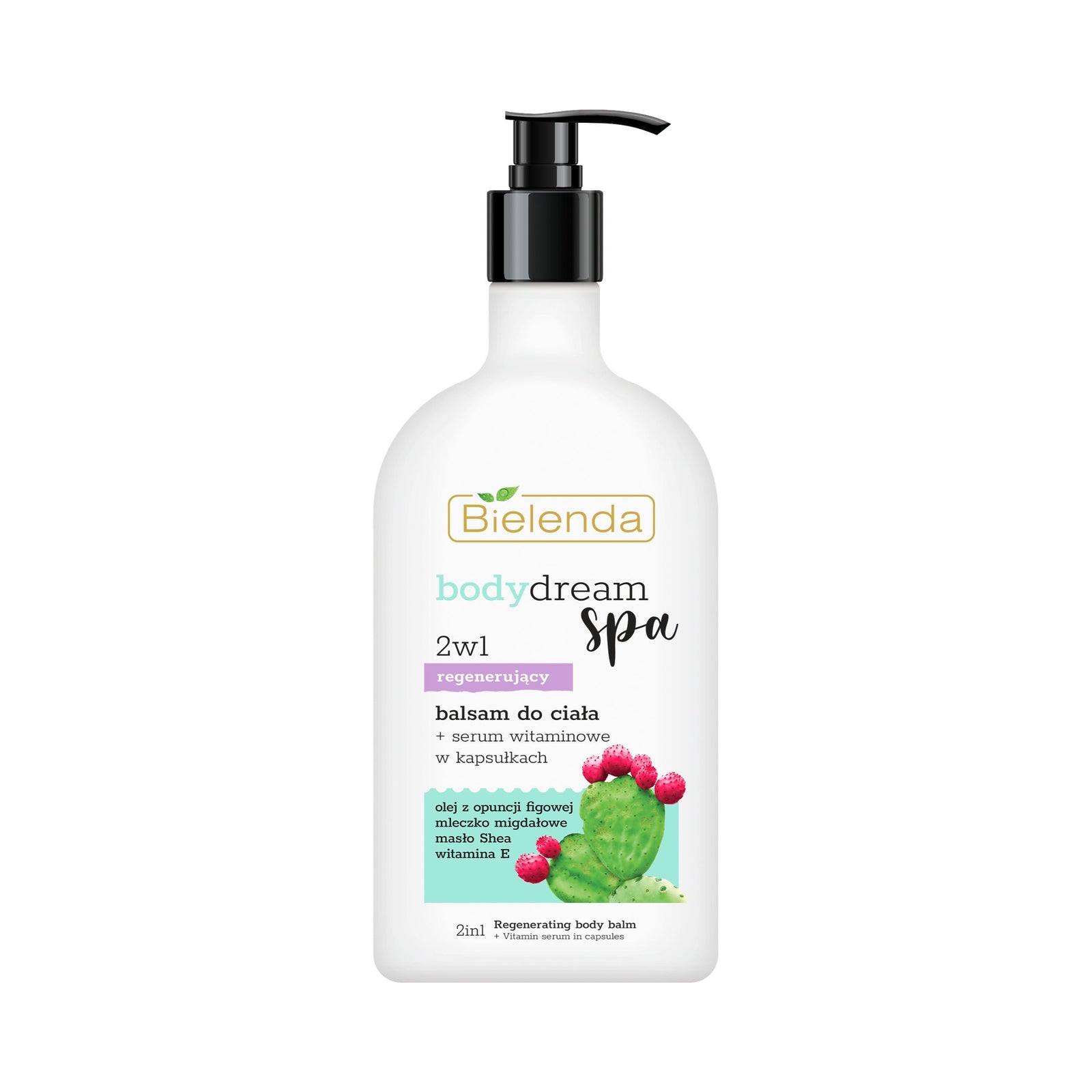 Bielenda Body Dream 2w1 Regenerujący Balsam do Ciała Serum Witaminowe w Kapsułkach 