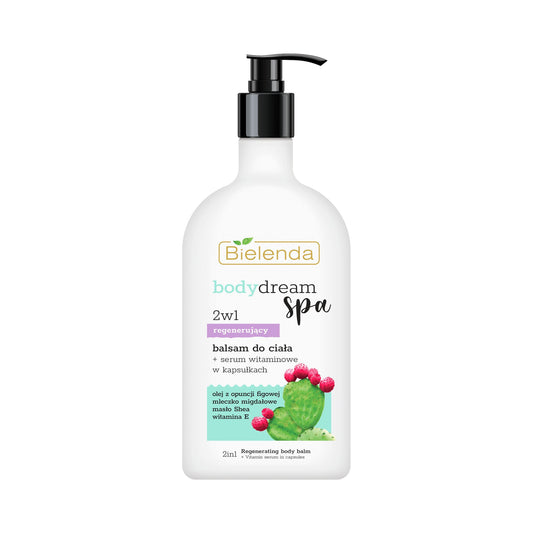 Bielenda Body Dream 2w1 Regenerujący Balsam do Ciała Serum Witaminowe w Kapsułkach 