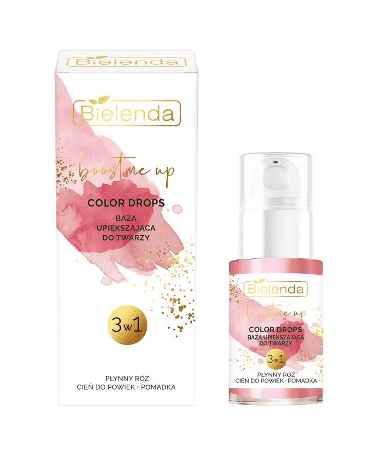 Bielenda Boost Me Up Colour Drops Baza Upiększająca do Twarzy 3w1 