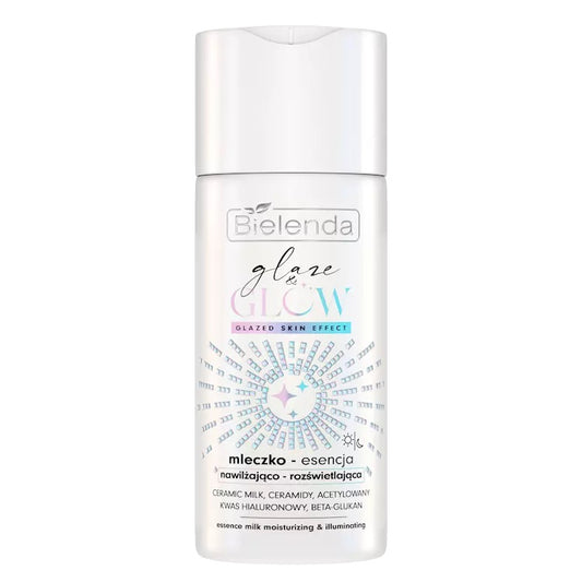 Bielenda Glaze & Glow Nawilżająco Rozświetlające Mleczko Esencja Glazed Skin Effect 