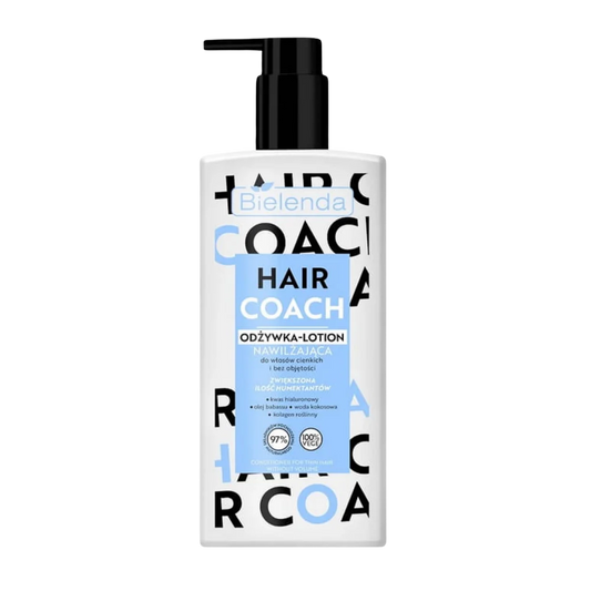 Bielenda Hair Coach Nawilżająca Odżywka - Lotion do Włosów Cienkich 