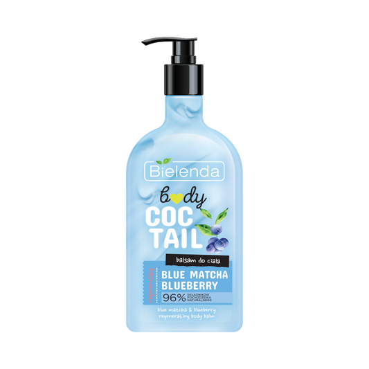 Bielenda Shower Coctail Energetyzujący Żel pod Prysznic Blue Matcha & Blueberry 