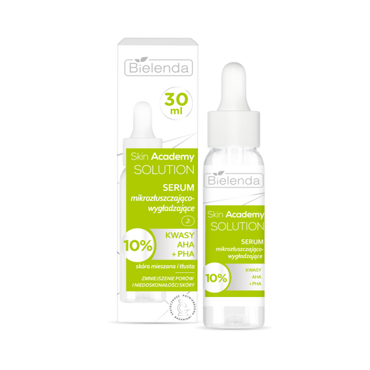 Bielenda Skin Academy Solution Serum Mikrozłuszczająco - Wygładzające 