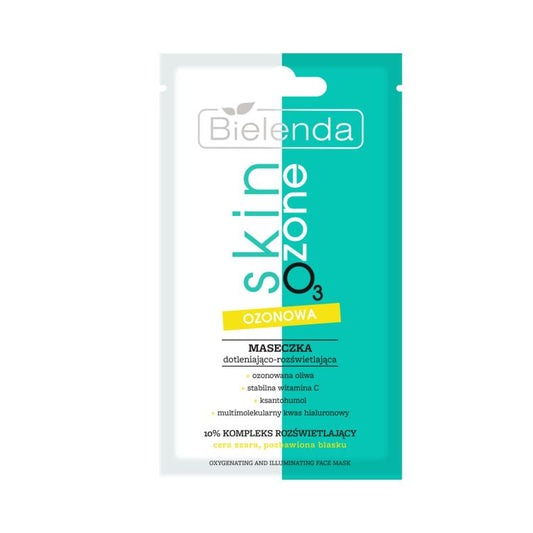 Bielenda Skin O3 Zone Ozone Ozonowa Maseczka Dotleniająco - Rozświetlająca 