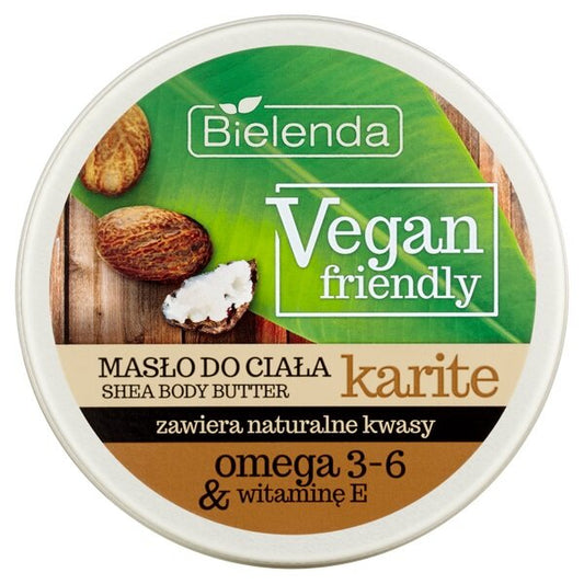 Bielenda Vegan Friendly Kremowe Masło do Ciała z Masłem Karite 