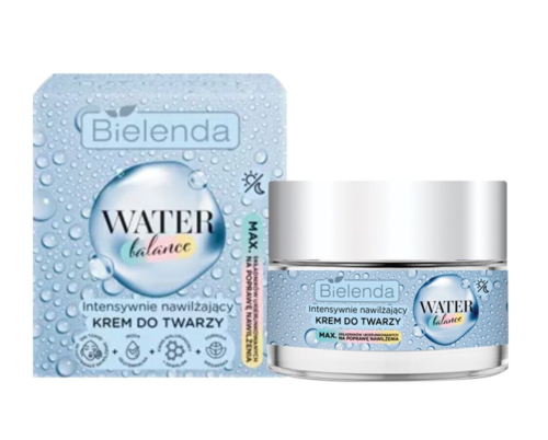 Bielenda Water Balance Intensywnie Nawilżający Krem do Twarzy 