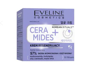 Eveline Korean Rituals Ceramides+ Regenerujący Krem dla każdego Rodzaju Skóry - 50ml