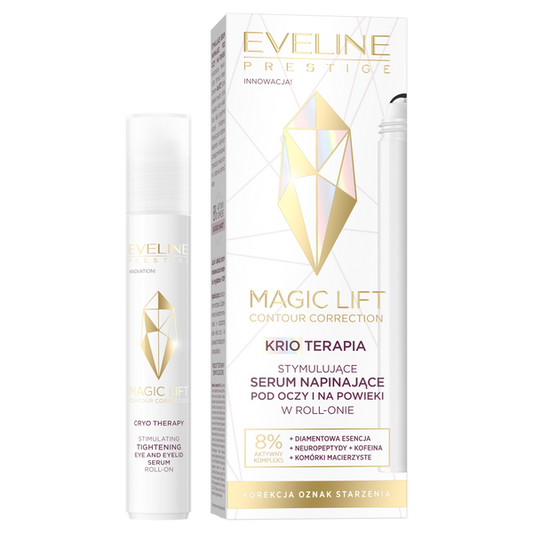 Eveline Magic Lift - Stymulujące Serum Napinające pod Oczy i na Powieki w Roll-On - 15ml