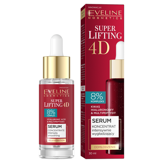 Eveline Super LIfting 4D - Odmładzajace Serum do Twarzy - 30ml