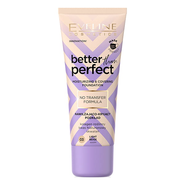 Eveline Better Than Perfect Podkład do Twarzy Nr 03 Light Beige Warm 