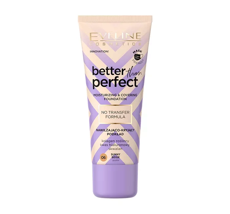 Eveline Better Than Perfect - Podkład do Twarzy - Nr 06 Sunny Beige - 30ml