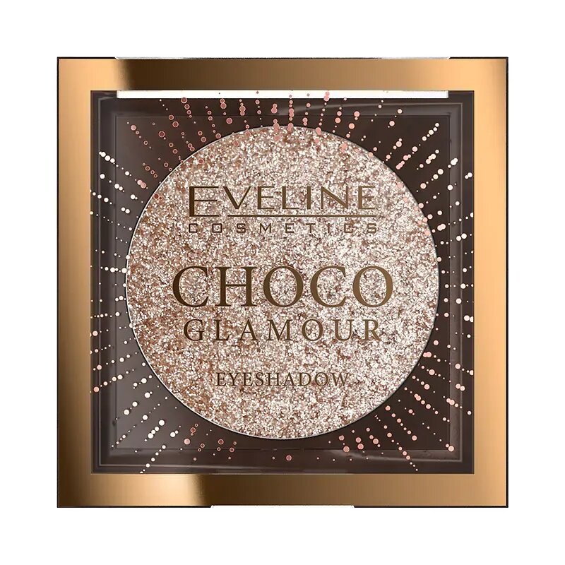 Eveline Choco Glamour Błyszczący Cień/Toper do Powiek - The Straight From Nature