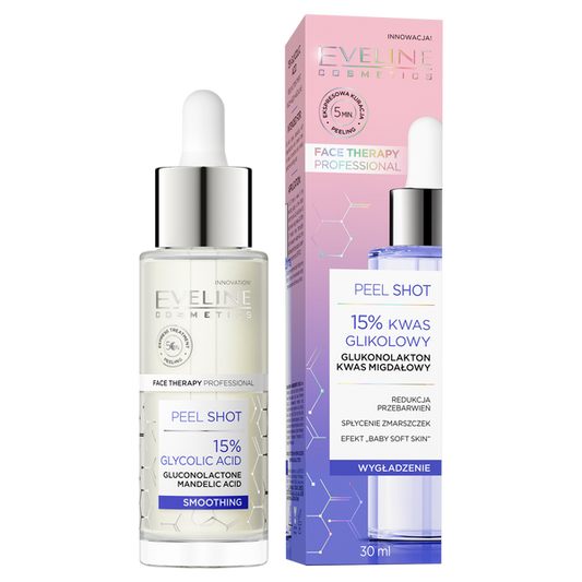 Eveline Face Therapy Peel Shot - 15% Kwas Glikolowy - 30ml