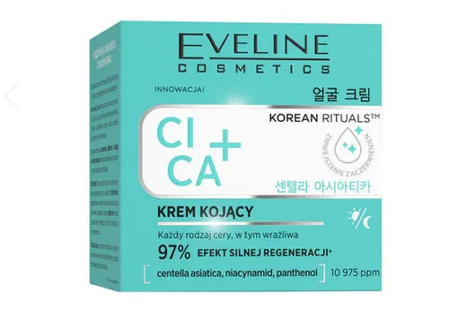 Eveline Korean Rituals Krem Kojący Cica+ 