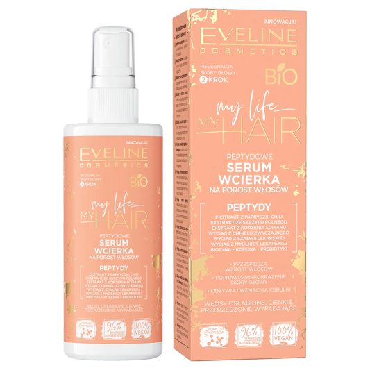 Eveline My Life My Hair - Peptydowe Serum-Wcierka na Porost Włosów - 150ml