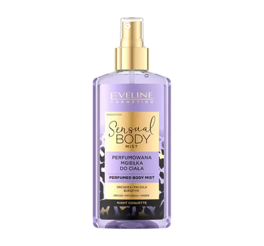 Eveline Sensual Body Mist - Perfumowana Mgiełka do Ciała Night Coquette - 150ml