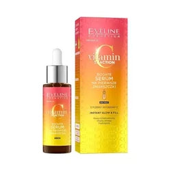 Eveline Witamina C 3x Action - Bogate Serum na Pierwsze Zmarszczki - 30ml