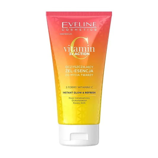 Eveline Witamina C 3x Action - Żel Oczyszczający - Esencja do Mycia Twarzy - 150ml