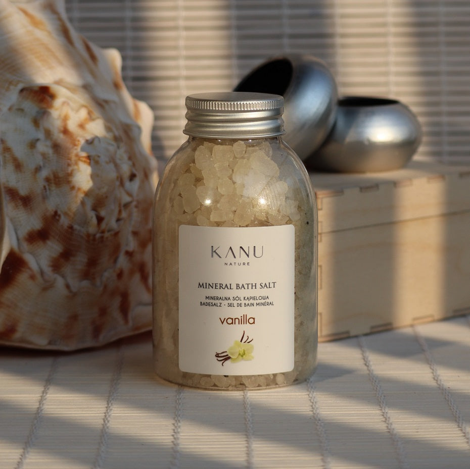 Kanu Nature - Mineralna Sól do Kąpieli - Wanilia - 350g