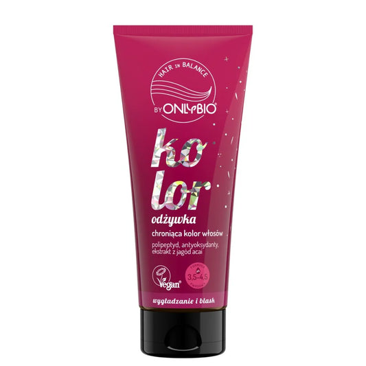 OnlyBio Hair in Balance Kolor - Odżywka Wygładzająco-Ochraniająca Kolor - 200ml