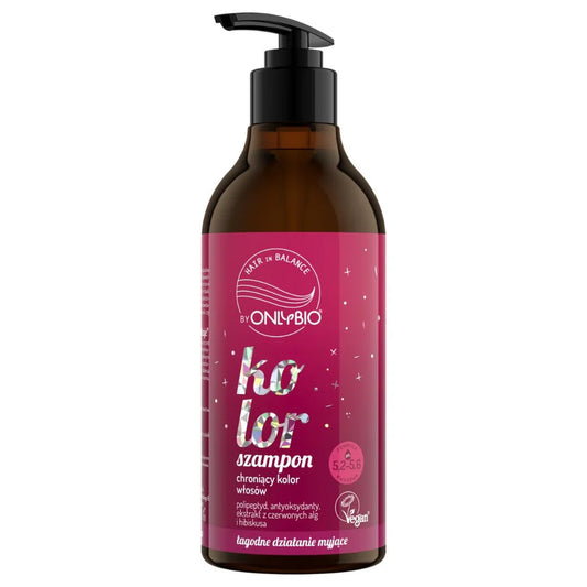 OnlyBio Hair in Balance Kolor - Szampon Chroniący Kolor Włosów - 400ml