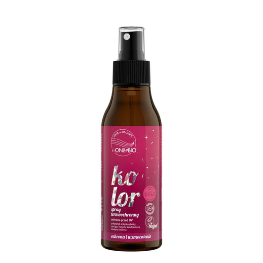 OnlyBio Hair in Balance Kolor - Termoochronny Spray Ochrona przed UV - 150ml