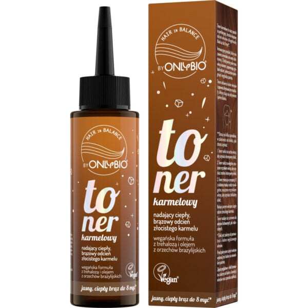 OnlyBio Hair in Balance - Toner do Włosów - Karmelowy - 100 ml