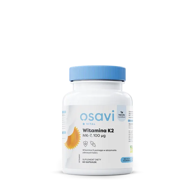 Osavi - Vitamin K2 MK-7 100mcg - 60 Kapsułek